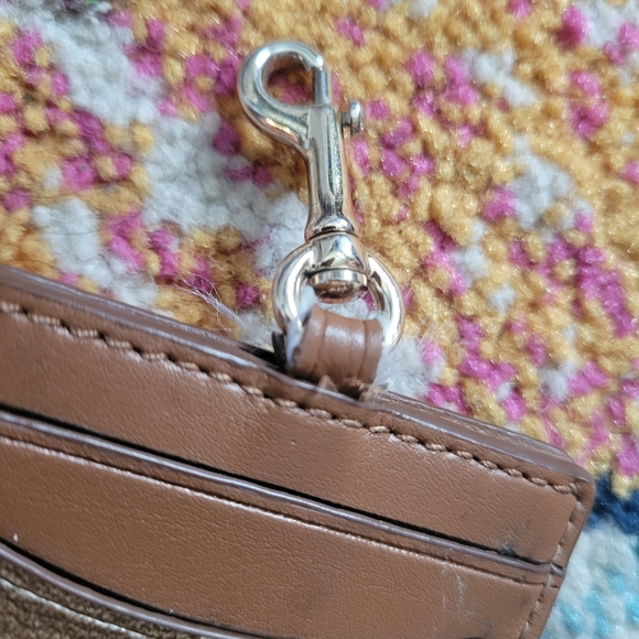 Coach Brown Card Holder | Used, See Images - Picture 7 of 7